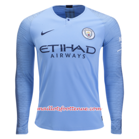 Maillot/Tenue Manchester City Domicile 2018/2019 Manche Longue